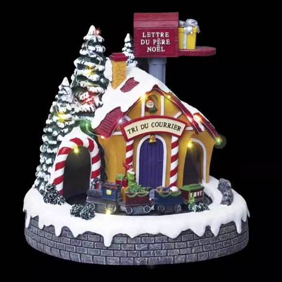 Maison Poste du Père Noel à piles 2
