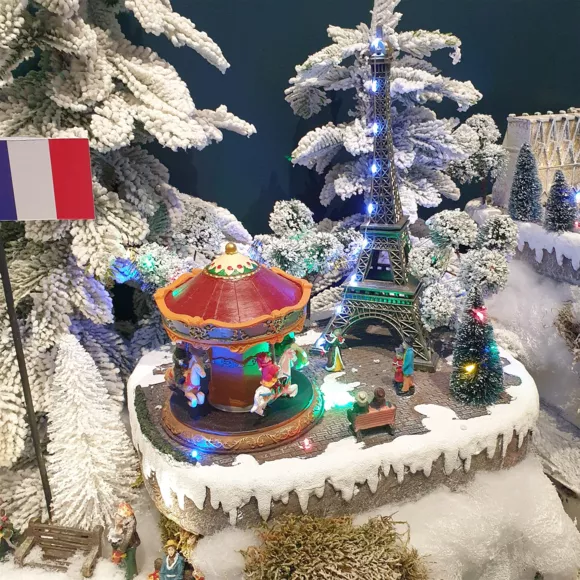 Escena de vida luminosa y musical Paris 4