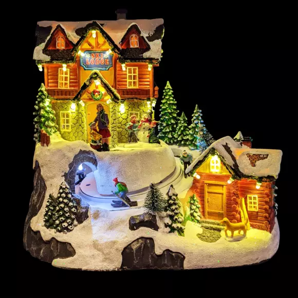 Escena de vida iluminada Hotel a pilas 2