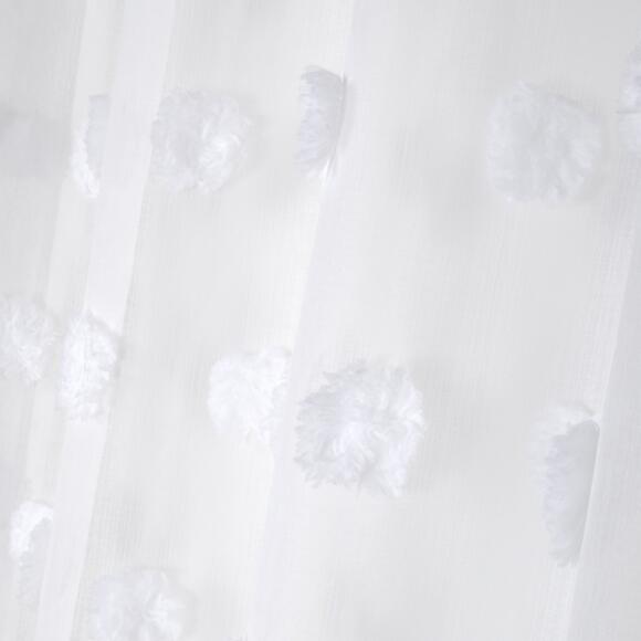 Tenda trasparente (140 x 260 cm) Pompinou Bianco 2