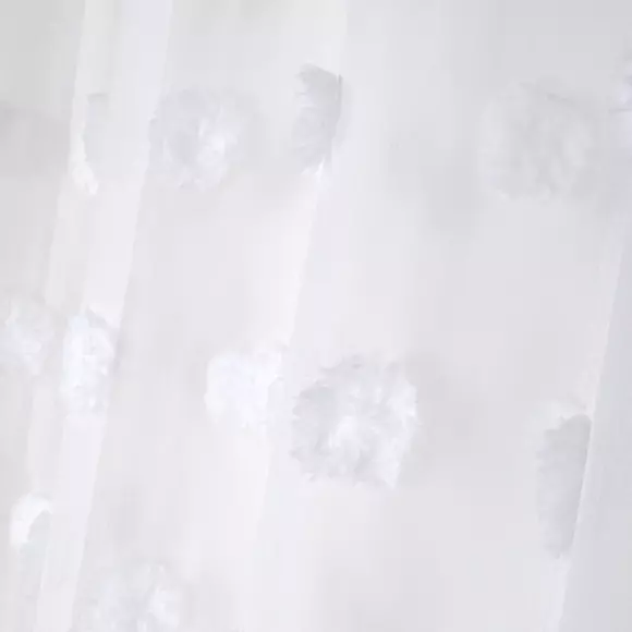 Visillo (140 x 260 cm) Pompinou Blanco 2