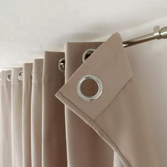 Cortina opacas aislante (135 x 240 cm) Nordica Beige 2