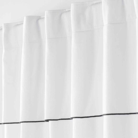 Rideau coton recyclé (140 x 240 cm) Mistraline Blanc 3