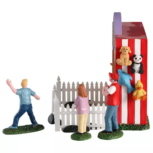 Personages Lemax Blikken gooien spel