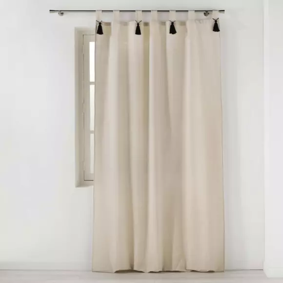 Cortina semi opaca (140 x 240 cm) Cyrine Crudo 3