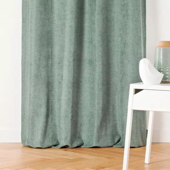 Rideau occultant isolant (140 x H260 cm) Alaska Vert menthe 3