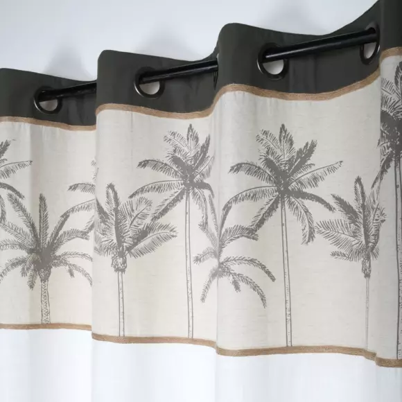 Cortina algodón (140 x 260 cm) Bako Beige
