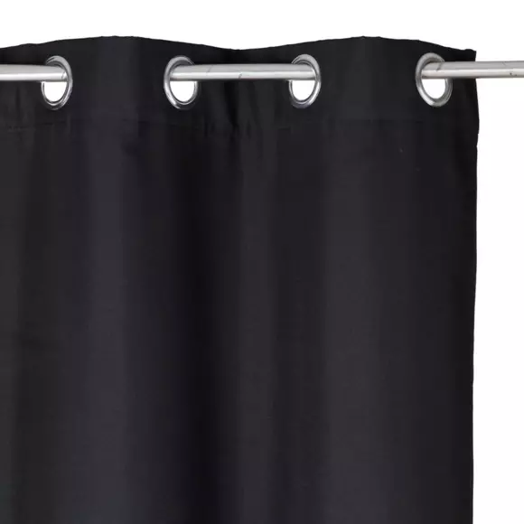 Rideau occultant isolant (140 x 260 cm) Isaia Noir 2