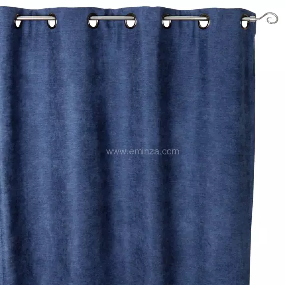 Cortina opaca y aislante (140 x Alto 260 cm) Alaska Azul Marino 4