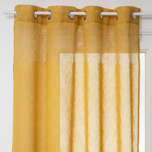 Voilage (140 x 240 cm) Sab Jaune ocre 3