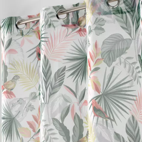 Visillo (140 x 240 cm) Marbelina Verde 2