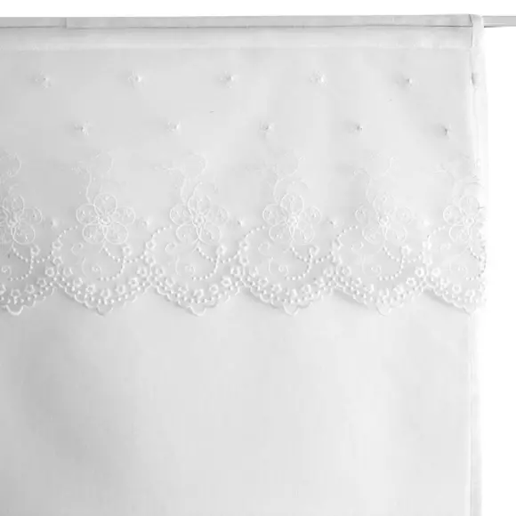 Juego de visillos (60 x 120 cm) Massala Blanco