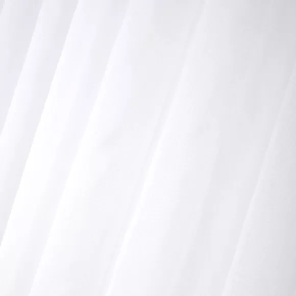 Voilage grande largeur œillets (300 x 260 cm) Monna Blanc
