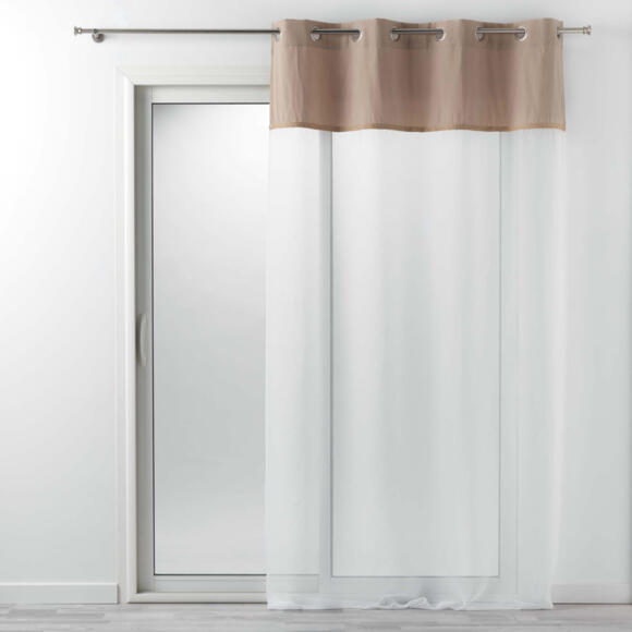 Tenda trasparente (140 x 240 cm) Kelonia Beige 3