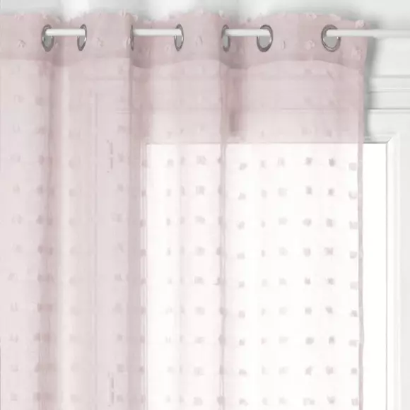 Visillo  (140 x 240 cm) Lily Rosa 2