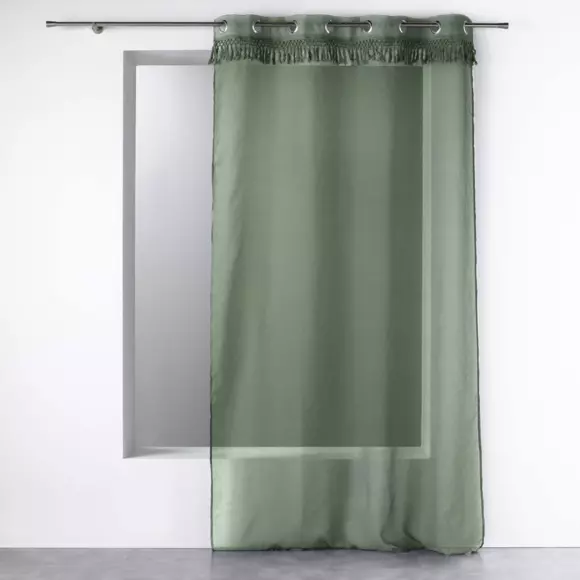 Visillo (140 x 240 cm) Zagora Verde kaki 3