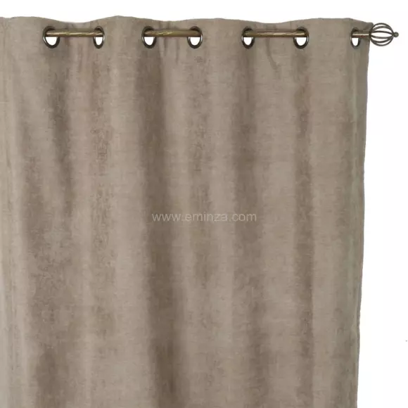 Rideau occultant isolant (140 x H260 cm) Alaska Beige 2