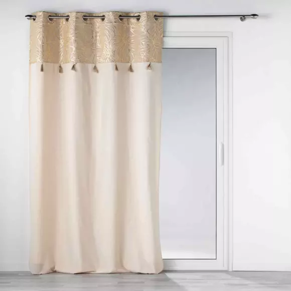 Cortina  semi-opaca(140 x 240 cm) Solea Dorado 3