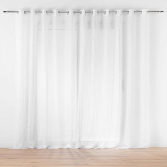 Gardine (400 x 240 cm) Lissea Weiß