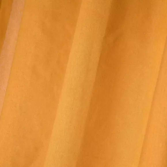 Cortina algodón (135 x 240 cm) Duo Amarillo azafrán