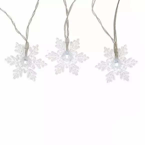 Guirlande lumineuse Flocon de neige Blanc froid 24 LED 2