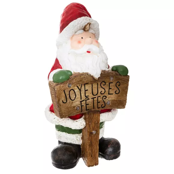 Grand Père Noël Elliot lumineux 2