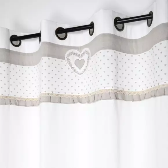 Rideau coton (140 X 260 cm) Berenice Beige 2