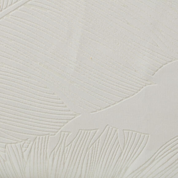 Voilage (140 x 240 cm) Feuille Blanc 3