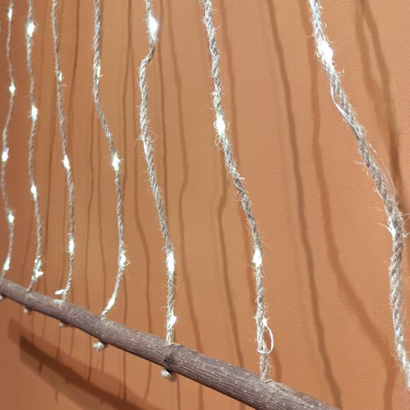 Árbol de cuerda para colgar 144 LED 3