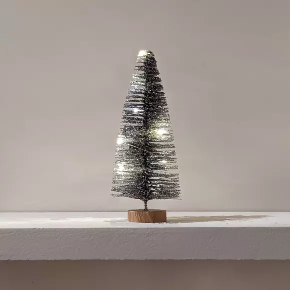 Kerstboom lumineux Lidy 20 cm zilver 2