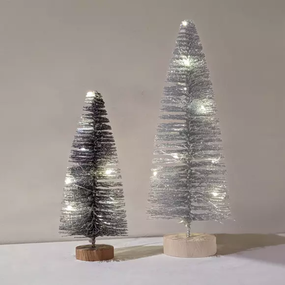 Árbol de Navidad Lidy 20 cm Plata 3