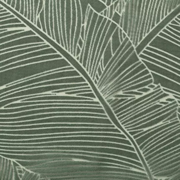 Voilage (140 x 240 cm) Feuille Vert cèdre 3