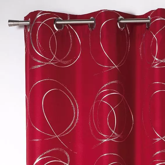 Cortina  (140 x alto260 cm) Bully Rojo 2
