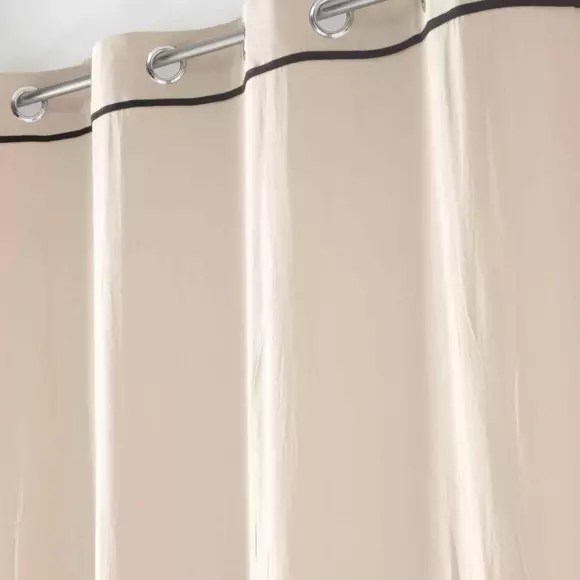 Cortina  semi-opaca algodón lavado (135 x 240 cm) Linette Beige 3