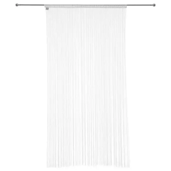Rideau de fil (90 x H200 cm) Uni Ivoire 2