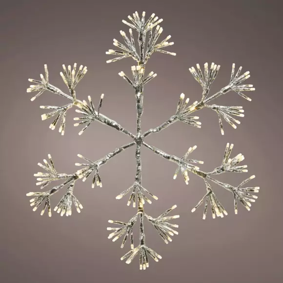 Copo de nieve luminoso Flash Blanco cálido 336 LED 3