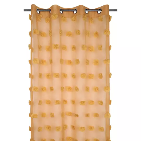 Voilage (140 x 260 cm) Pompinou Jaune moutarde 3