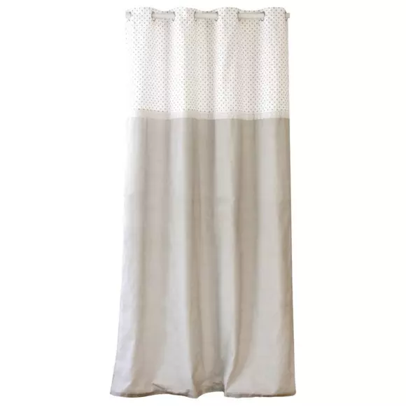 Rideau (140 x H240 cm) Romantique dentelle Beige 2