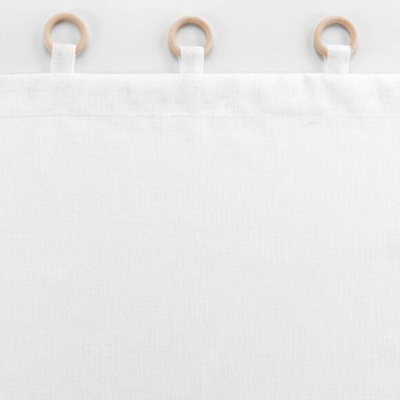 Tenda trasparente (140 x 240 cm) Minalisa Bianco 3