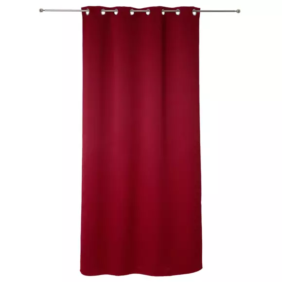 Cortina opaca (140 x 260 cm) Ella Rojo 3
