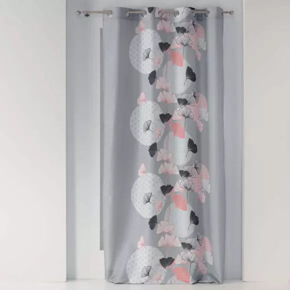 Rideau (140 x 260 cm) Eden Blush Gris 3