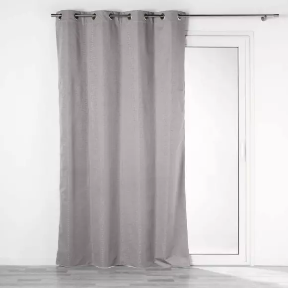 Rideau occultant isolant (140 x 260 cm) Darko Gris anthracite 3