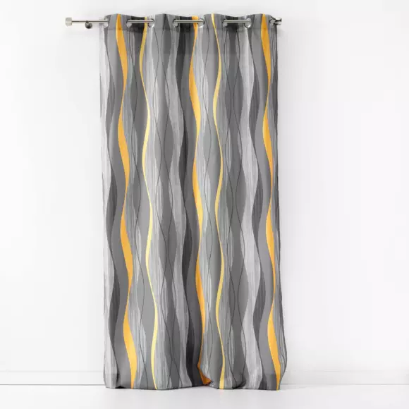 Rideau (140 x 280 cm) Ondulys Gris anthracite 3