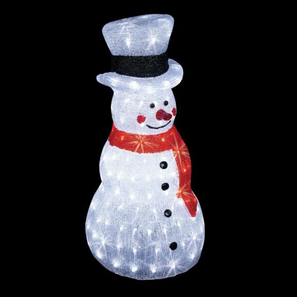 Pupazzo di neve luminoso Igor Bianco freddo 160 LED 2