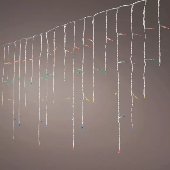 Stalactite lumineuse L20 m Stars Multicolore 490 LED CT 2