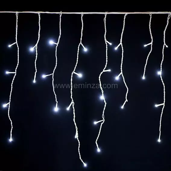 Stalactite lumineuse Timer L20 m Blanc froid 630 LED Stars XL CB Grande hauteur 3