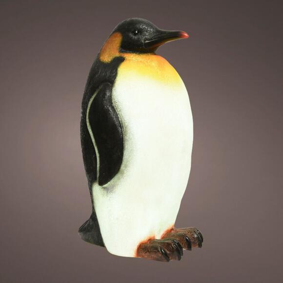 Verlichte pinguïn Zélian Koudwit 8 LED 7