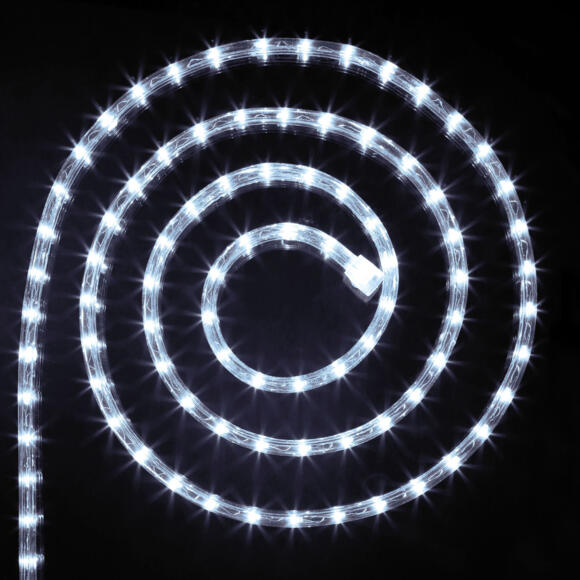 Verlichte slang 18 m Koud wit 324 LED 2