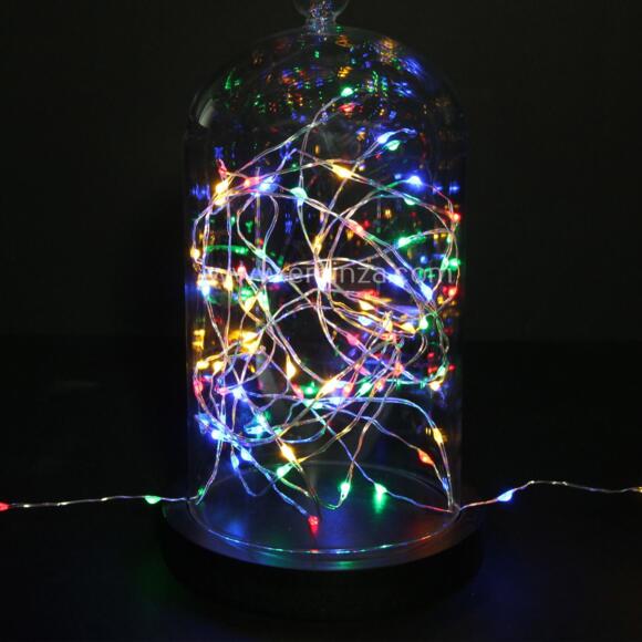 Luces de Navidad Micro LED 2 m Multicolor 40 LED CA a pilas 3