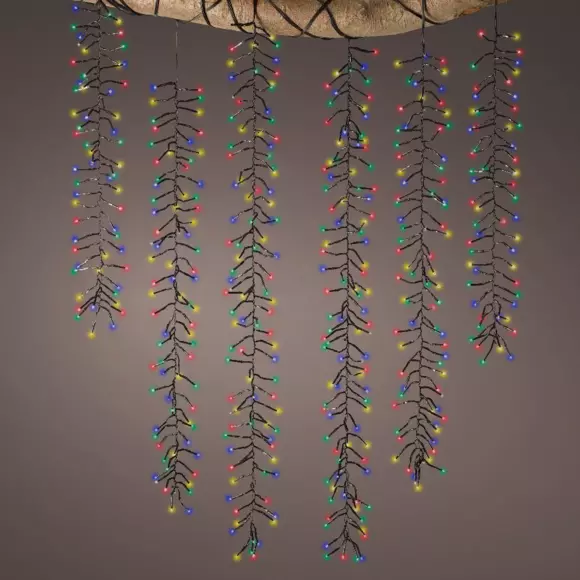 Cascada luminosa  L10 m Multicolor 480 LED CN Raccordable 2